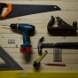 assorted-color handheld tools